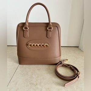 Dome Satchel Bag Shoulder Purse